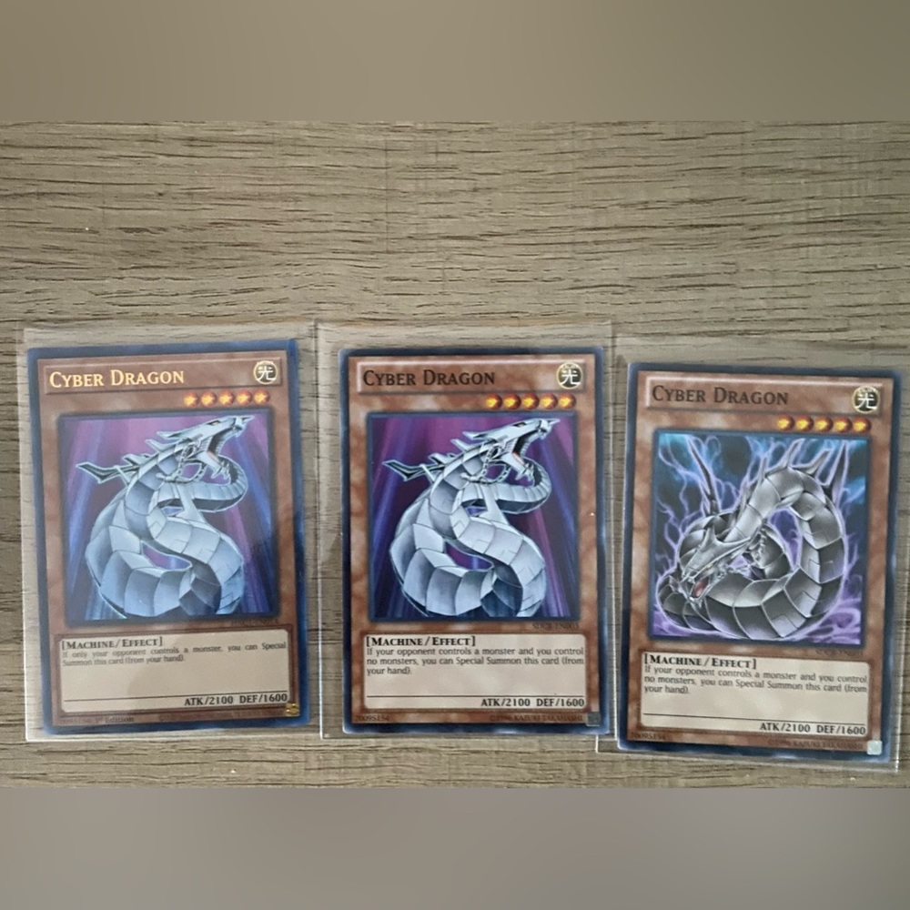Cyber dragons yugioh
